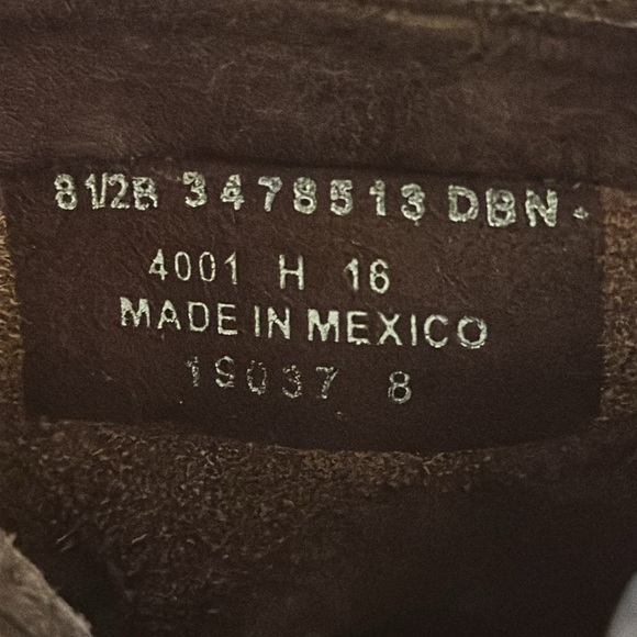 Frye sz 8.5 B Natalie Short Engineer brown boots great pre owned condition - Picture 9 of 10